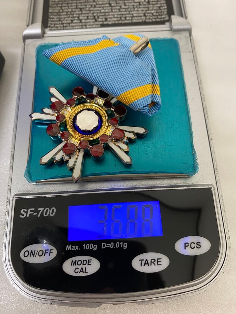 3-3080 勲章 徽章 褒章 バッジ 瑞宝双光章 ケース付き