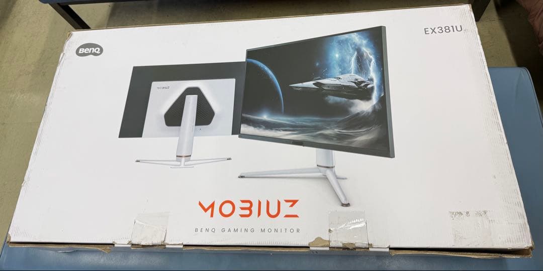 BenQ MOBIUZ EX381U 37.5インチ4K・144hz対応モニター