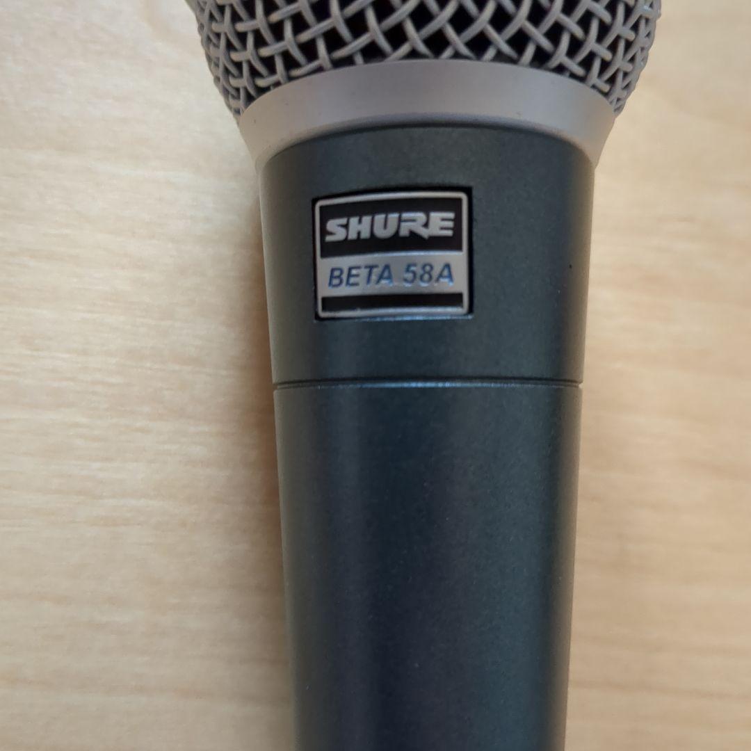 SHURE BETA 58A ダイナミックマイク (ジャンク品)