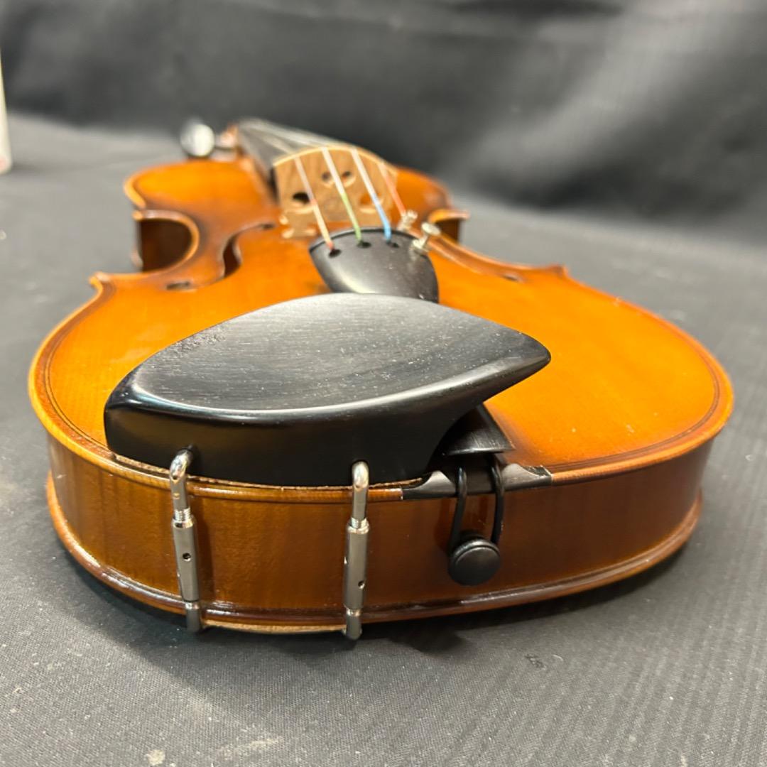 ▽Ed左横1029 カール・ヘフナー バイオリン ケース 弓 肩当 松脂 まとめ