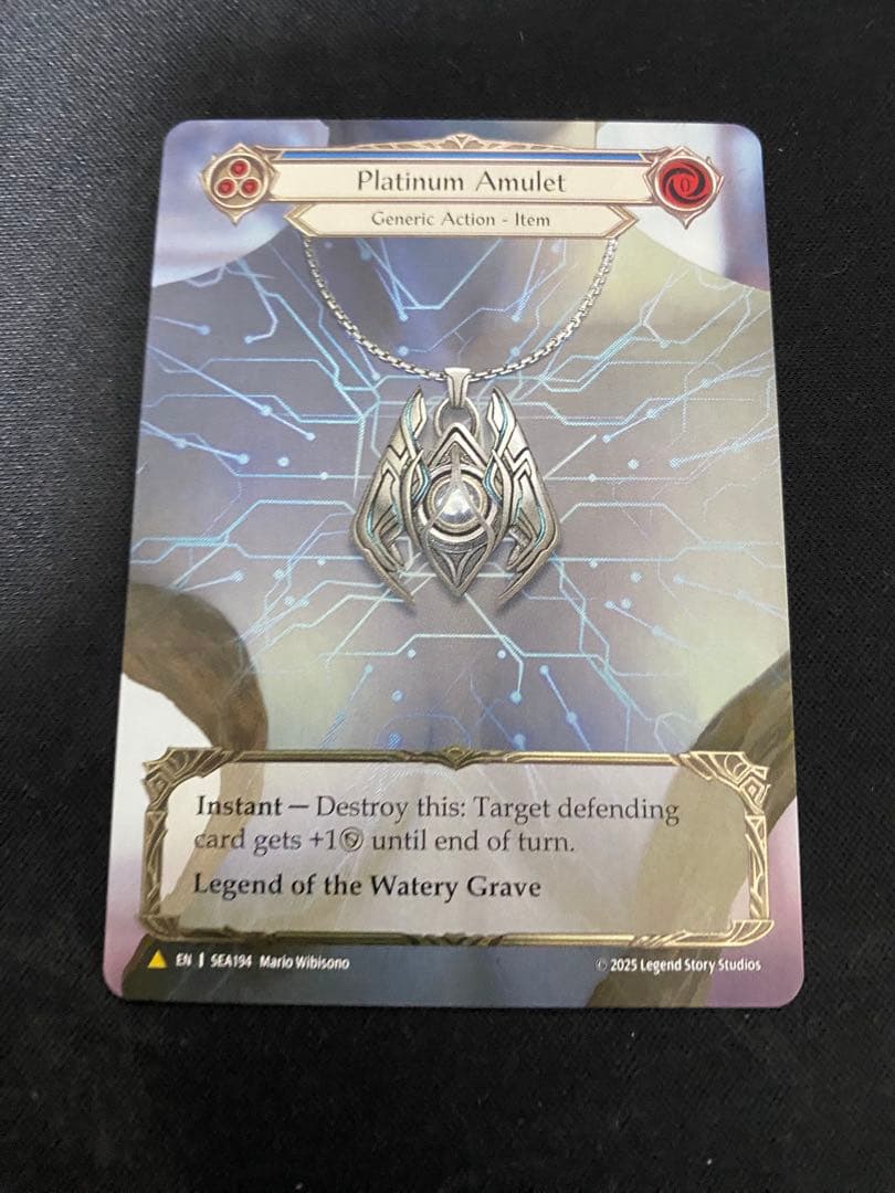 その他 flesh and blood Platinum Amulet marvel