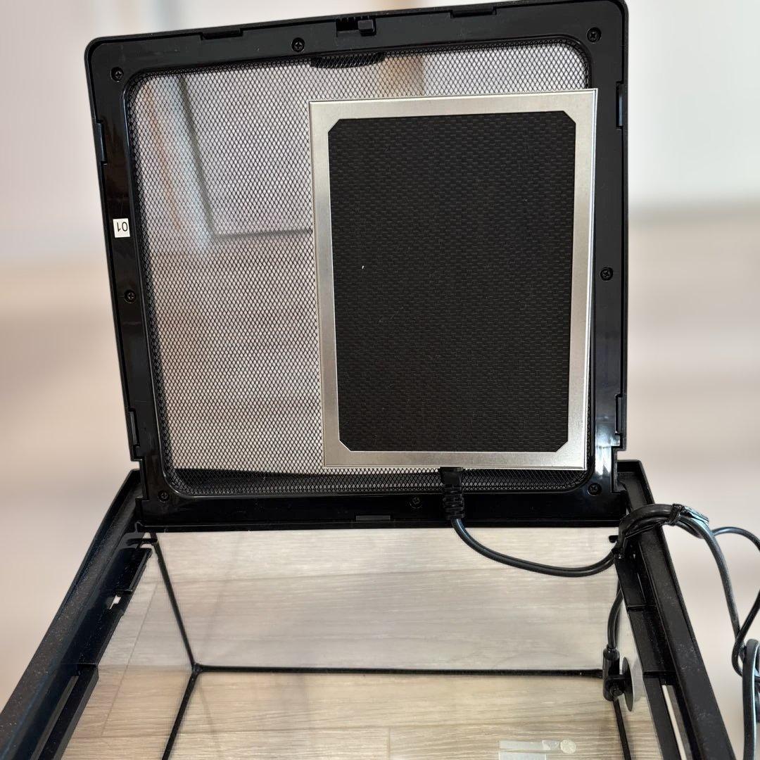 美品‼️HYDRA 飼育ケージ メッシュカバー付き