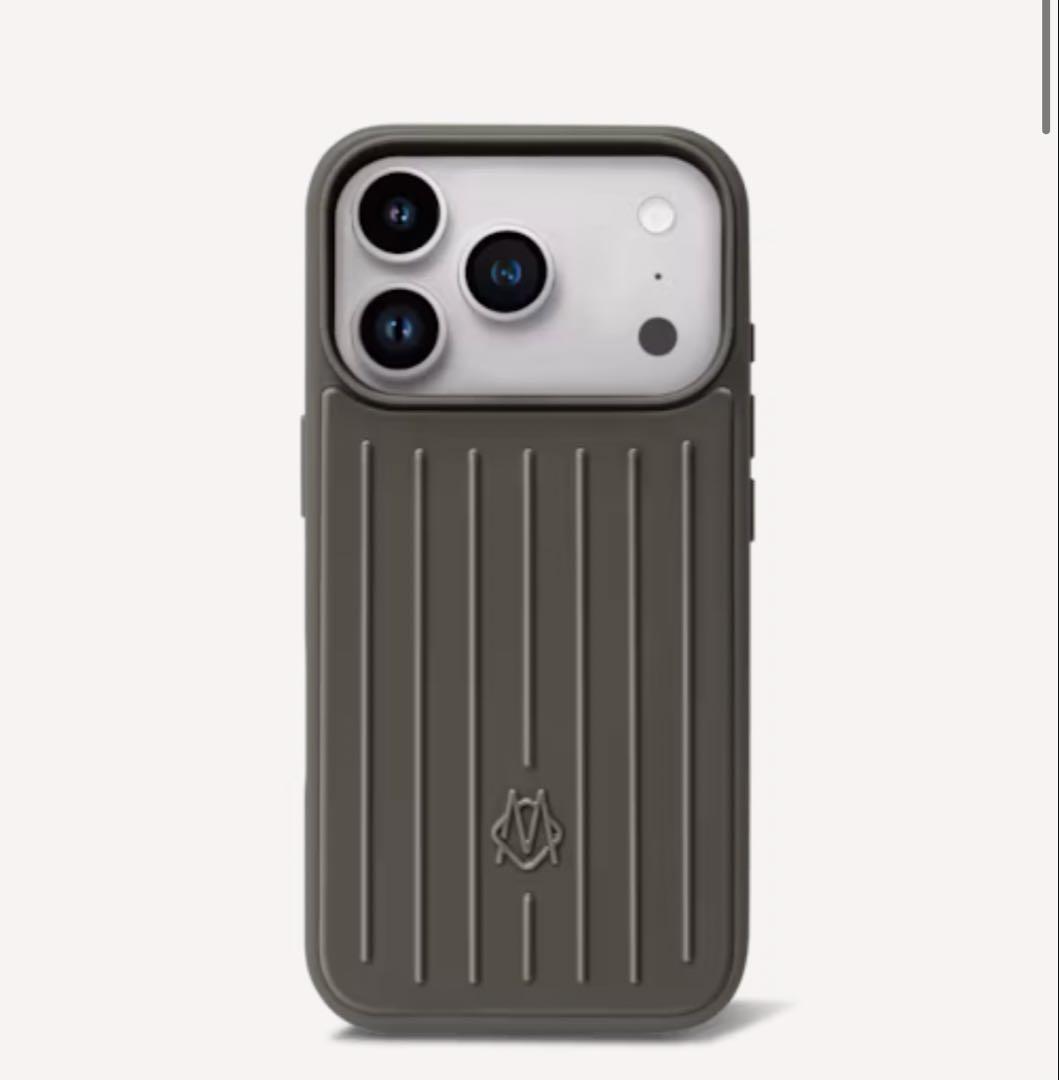 RIMOWA iPhone 17 Pro MagSafe ケース スレートグレー