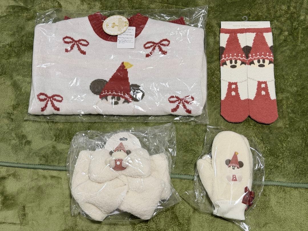 ディズニークリスマス2025 リルリンリン　4点セット