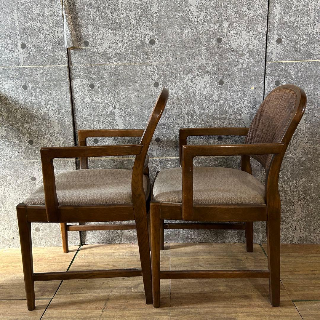 ꧁カリモク家具 karimoku꧂ダイニングテーブル&アームチェア2脚セット