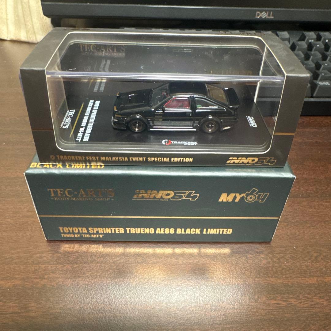 inno64 トヨタスプリンターAE86 ブラックリミテッド