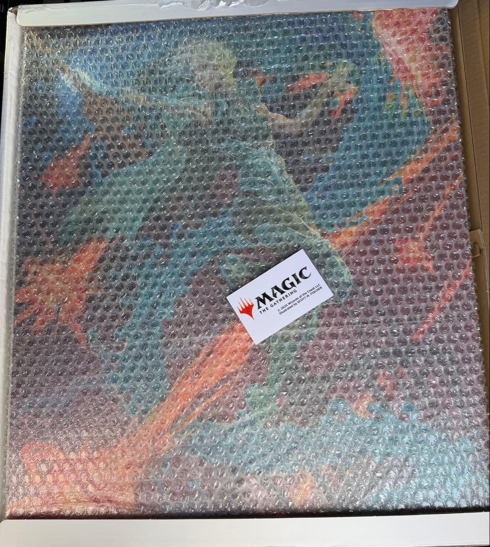 MTG Force of Will 意志の力　キャンバスアート　マジック大戦祭