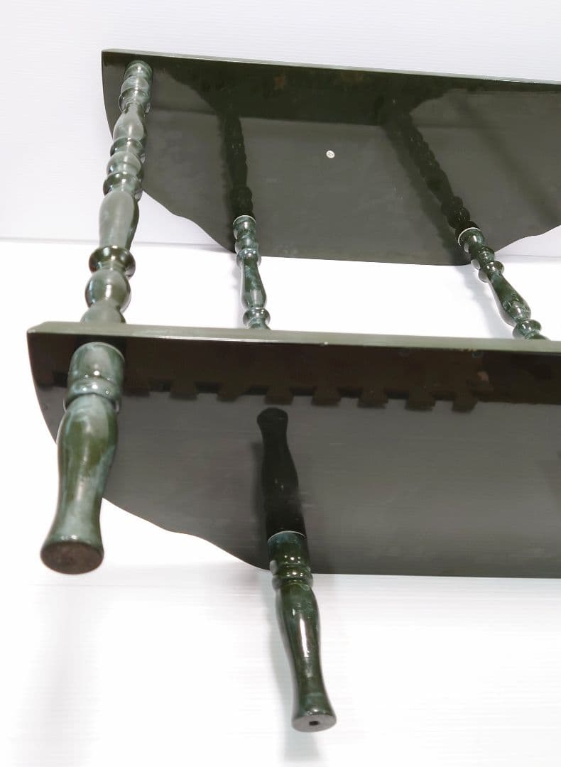 花柄コンソール テーブル 台 アンティーク家具【美品】