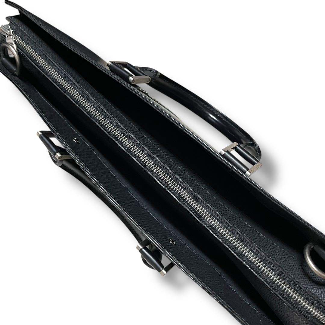 極美品 ルイヴィトン M30052 タイガ ポルトドキュマン ロザン ビジネス