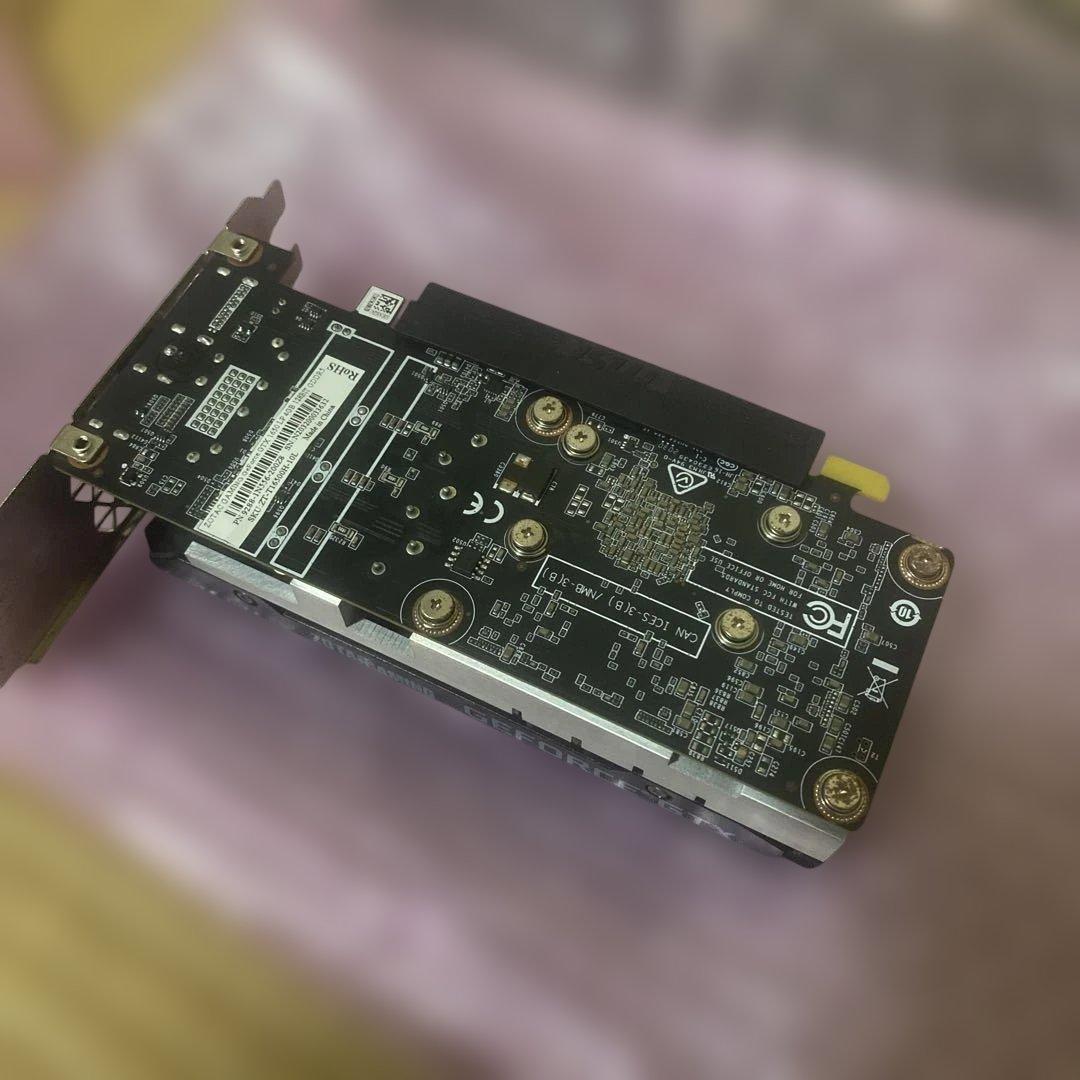 ZOTAC GEFORCE GTX1650 LP GDDR6 グラフィックボード