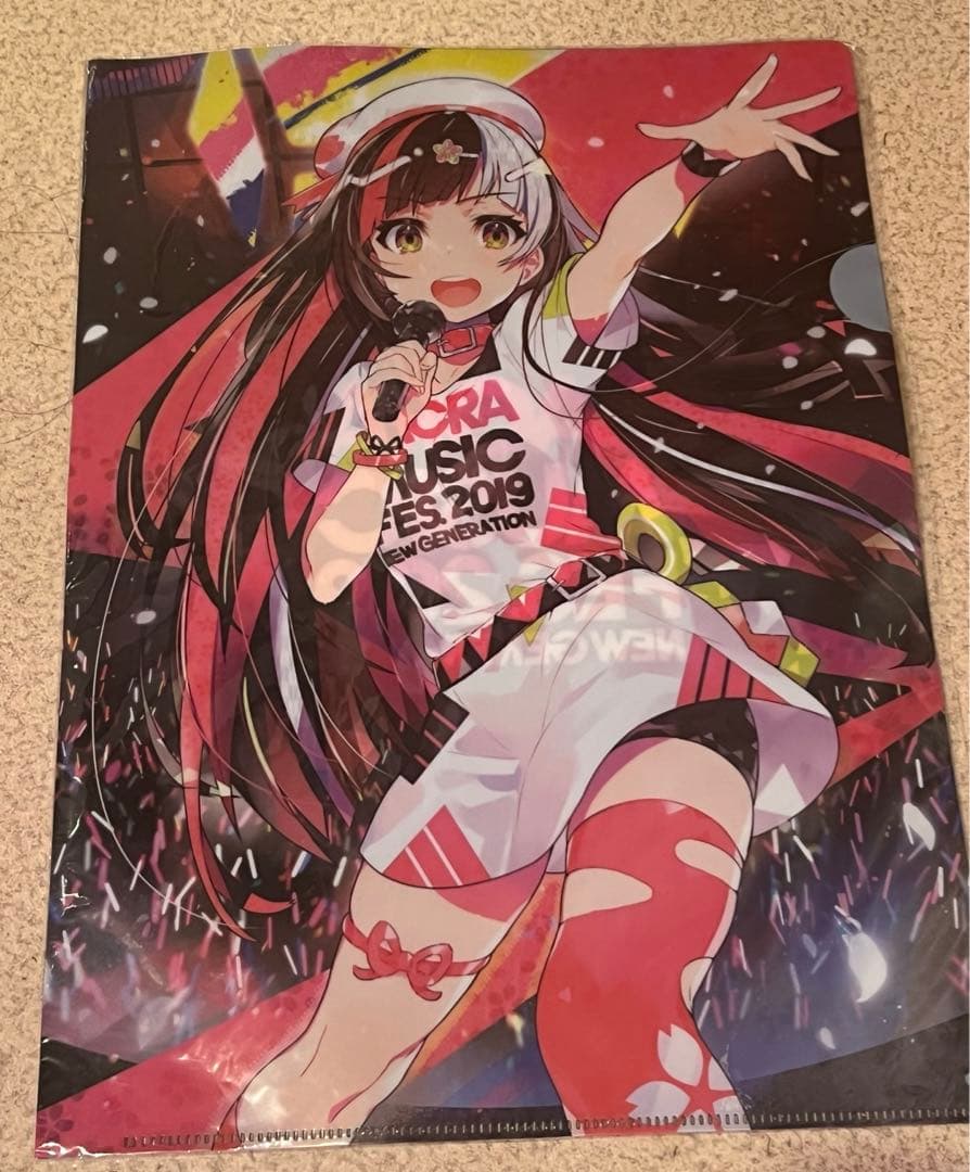 SACRA MUSIC FES 2019 クリアファイル SACRAちゃん