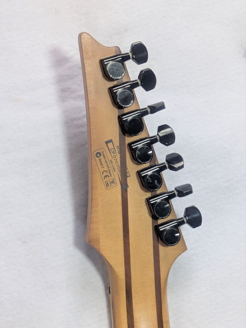 Ibanez RG7EXFX2 7弦ギター EMG×2 スーパーロングスケール
