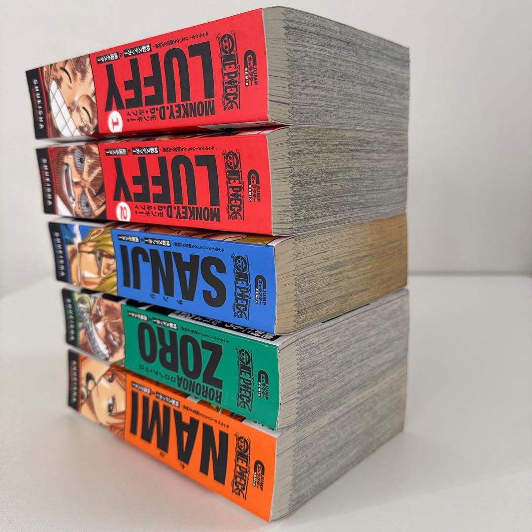 【全巻初版】ONE PIECEキャラクターリミックス 全11巻セット 尾田栄一郎