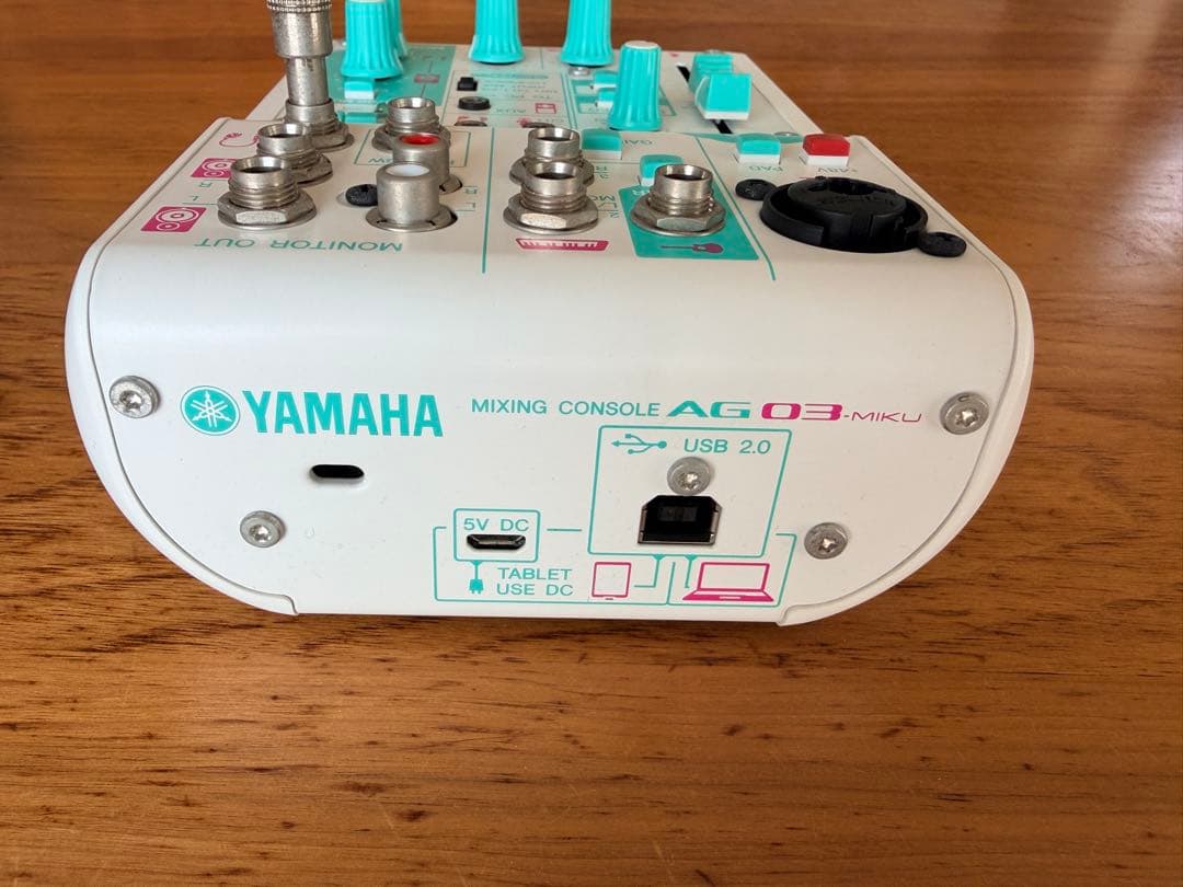 YAMAHA AG03 初音ミク　オーディオインターフェース