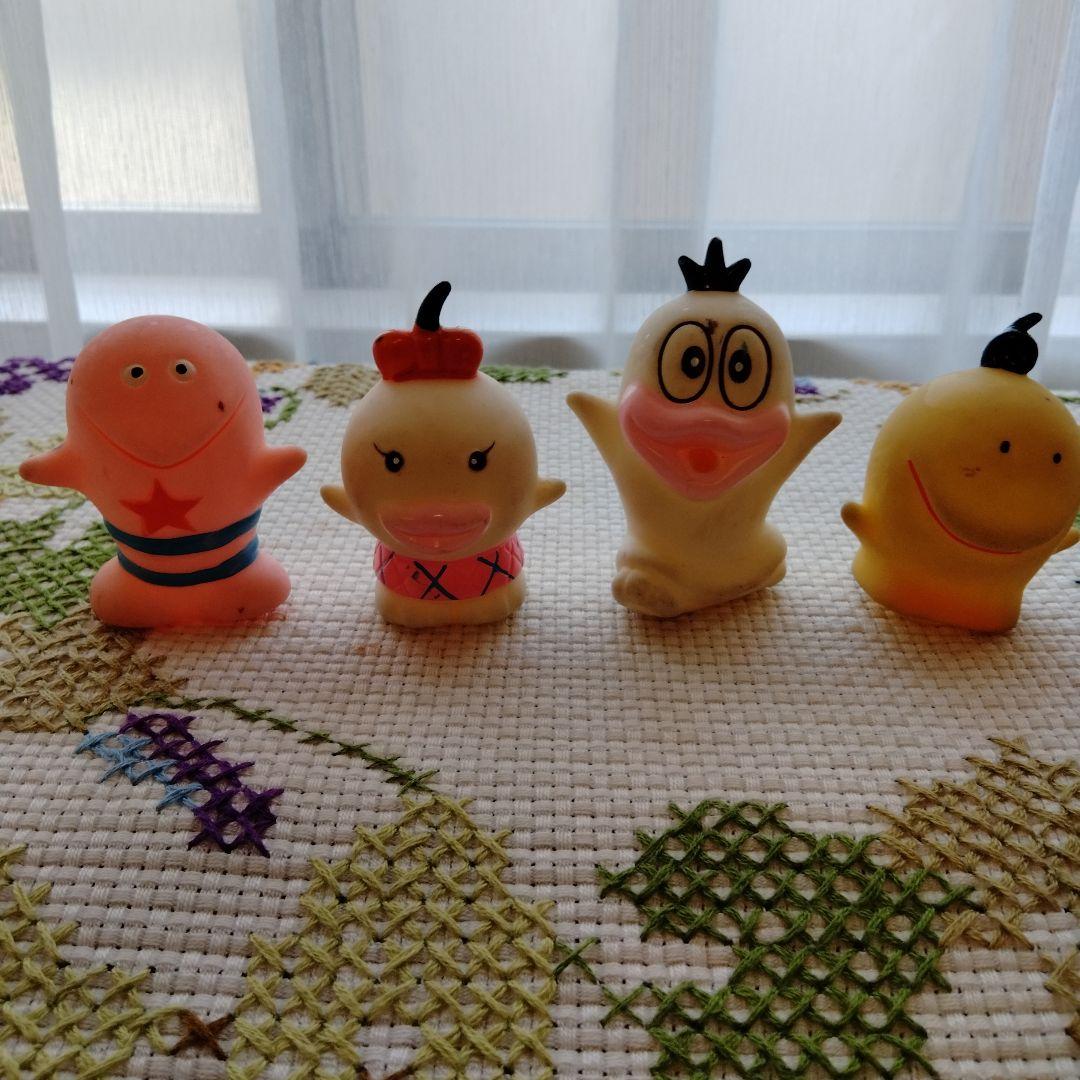 藤子不二雄　昭和レトロ　オバケのＱ太郎　フィギュア　指人形