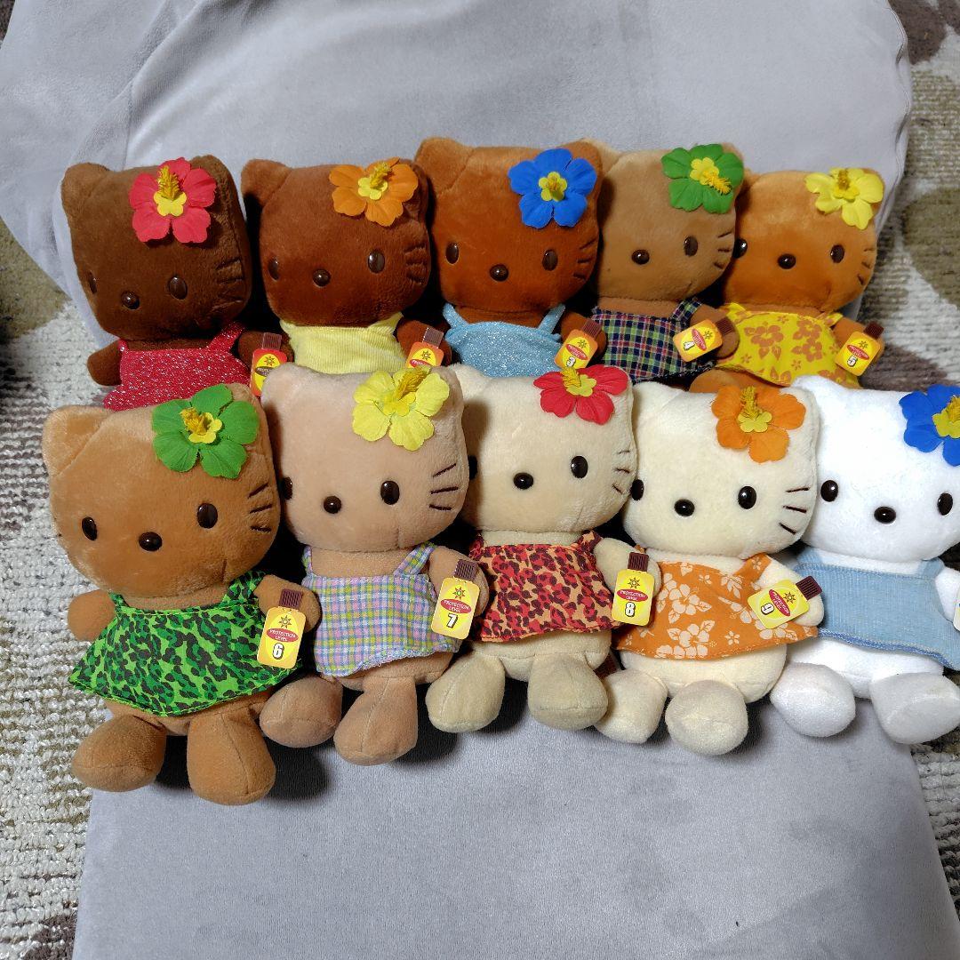 非売品 日焼けレベル1～10 ハローキティ10体