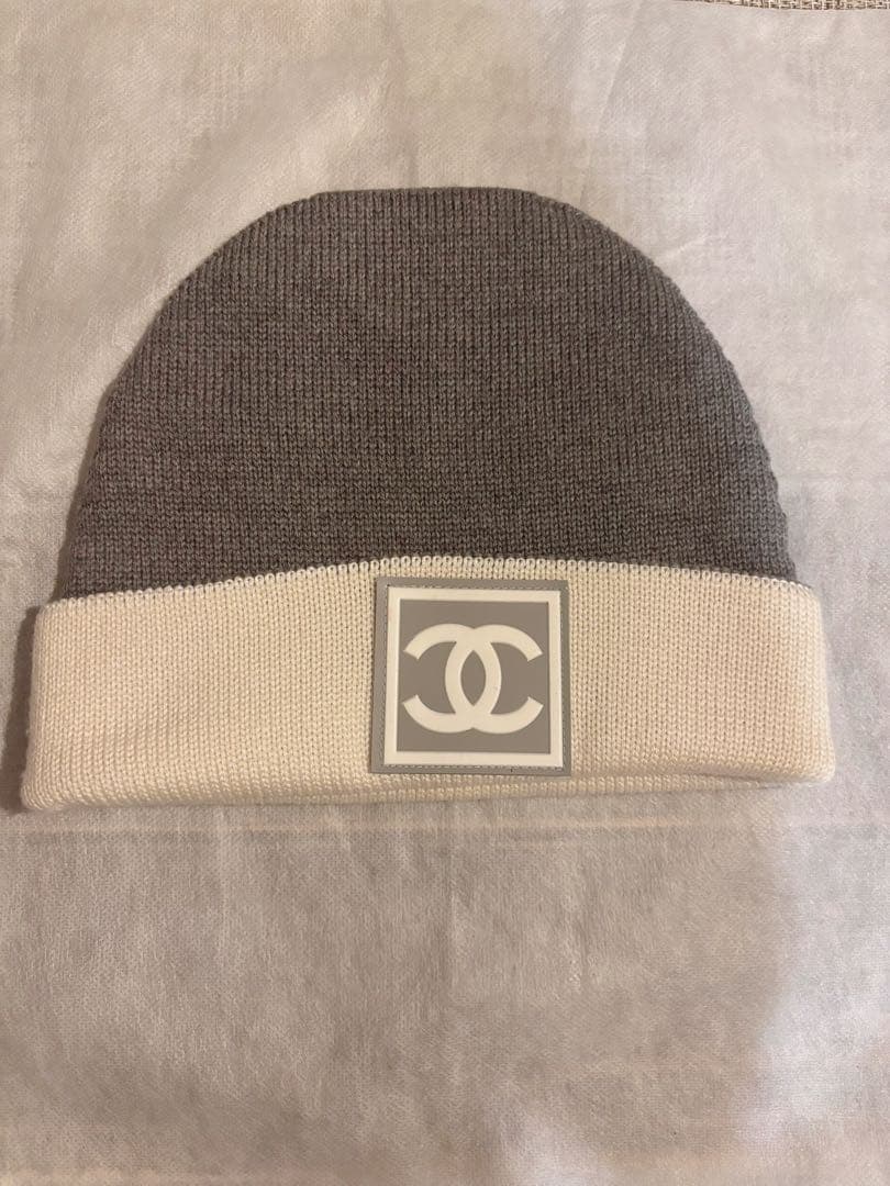 ★CHANEL★シャネル ニット帽子 スポーツライン ココマーク
