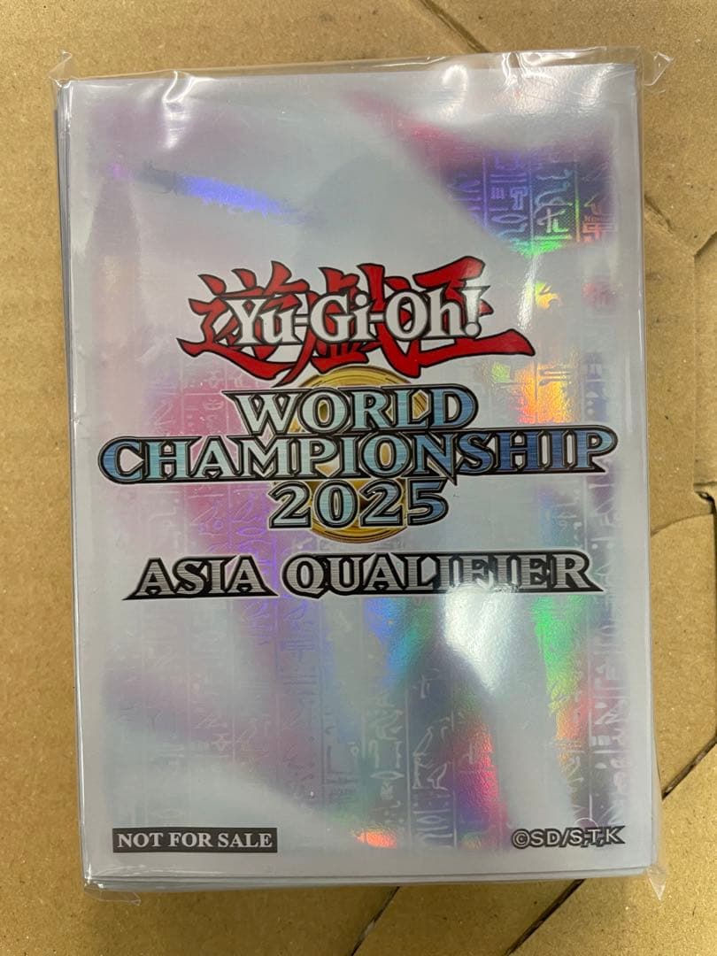 遊戯　スリーブ　WCQ 2025 アジア　シルバー　銀　×1