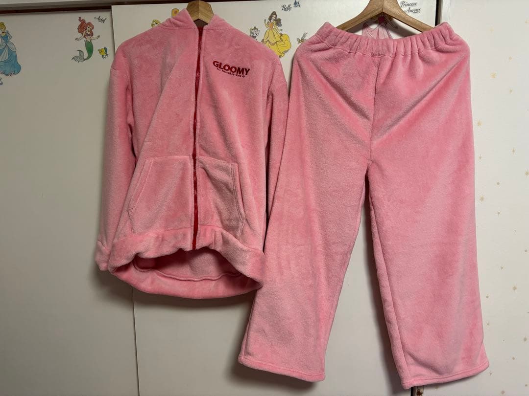 グルーミー ルームウェア Lサイズ ピンク