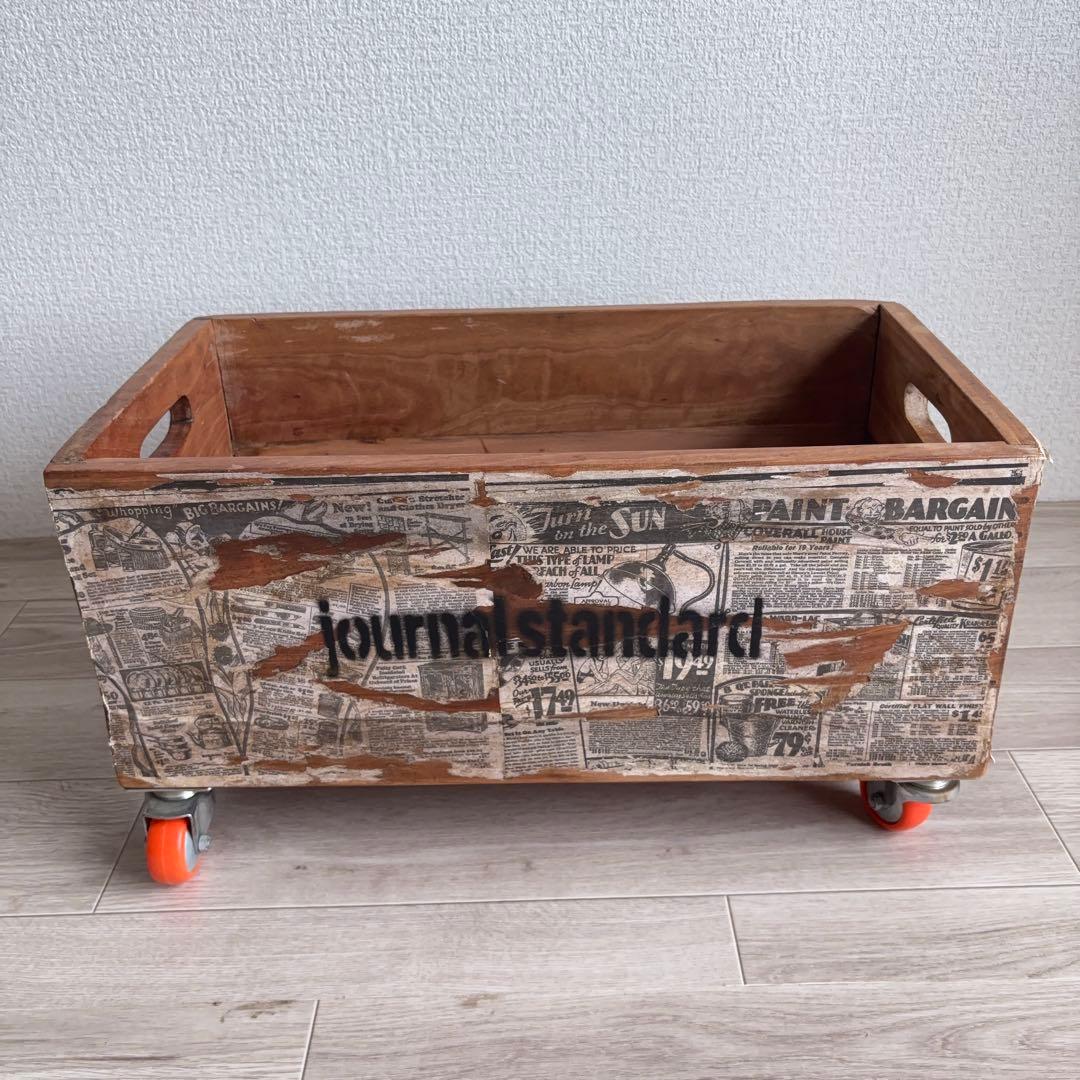 ジャーナルスタンダードファニチャー トイボックス 木箱 ドリュー