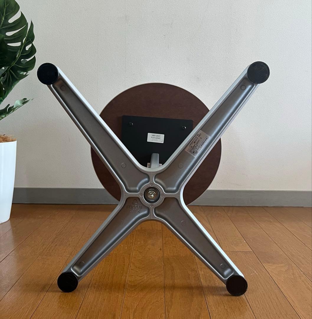 オカムラ Alt Cafeサイドテーブル　シンプルモダン ミニデスク　美品　白