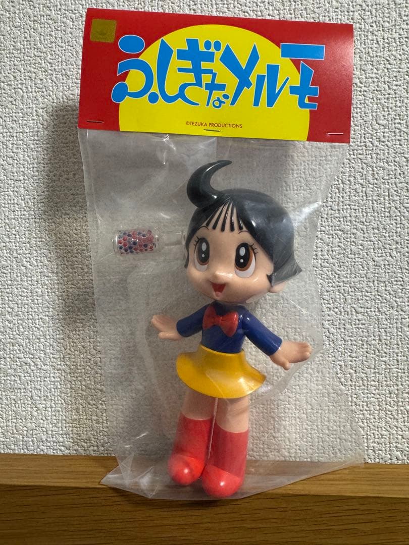 レア　手塚治虫　ソフビシリーズ ふしぎなメルモ メルモ ソフビ 第1期カラー