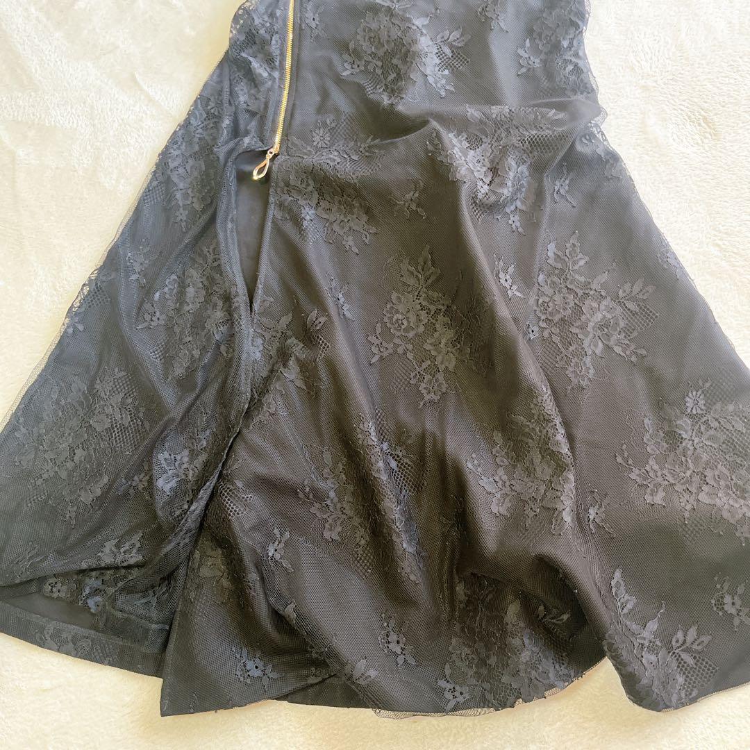 美品✨ロールブドフルール◇サイドスリット ロングドレス キャバ ラウンジ ナイト