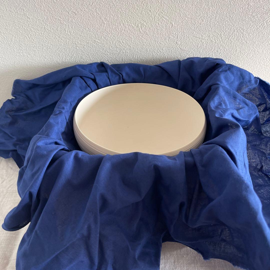 黒田泰蔵さん　白磁鉢　黒田征太郎さんの和紙、桐箱付き