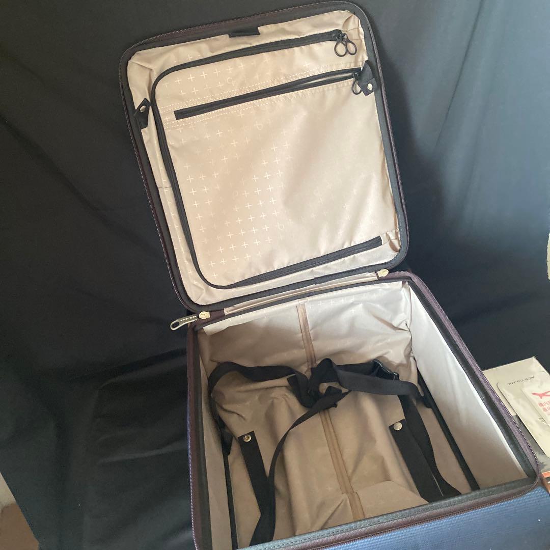 ▲鍵なし 色:ネイビー[プロテカ] スーツケース ロッカーサイズ ▲鍵なし