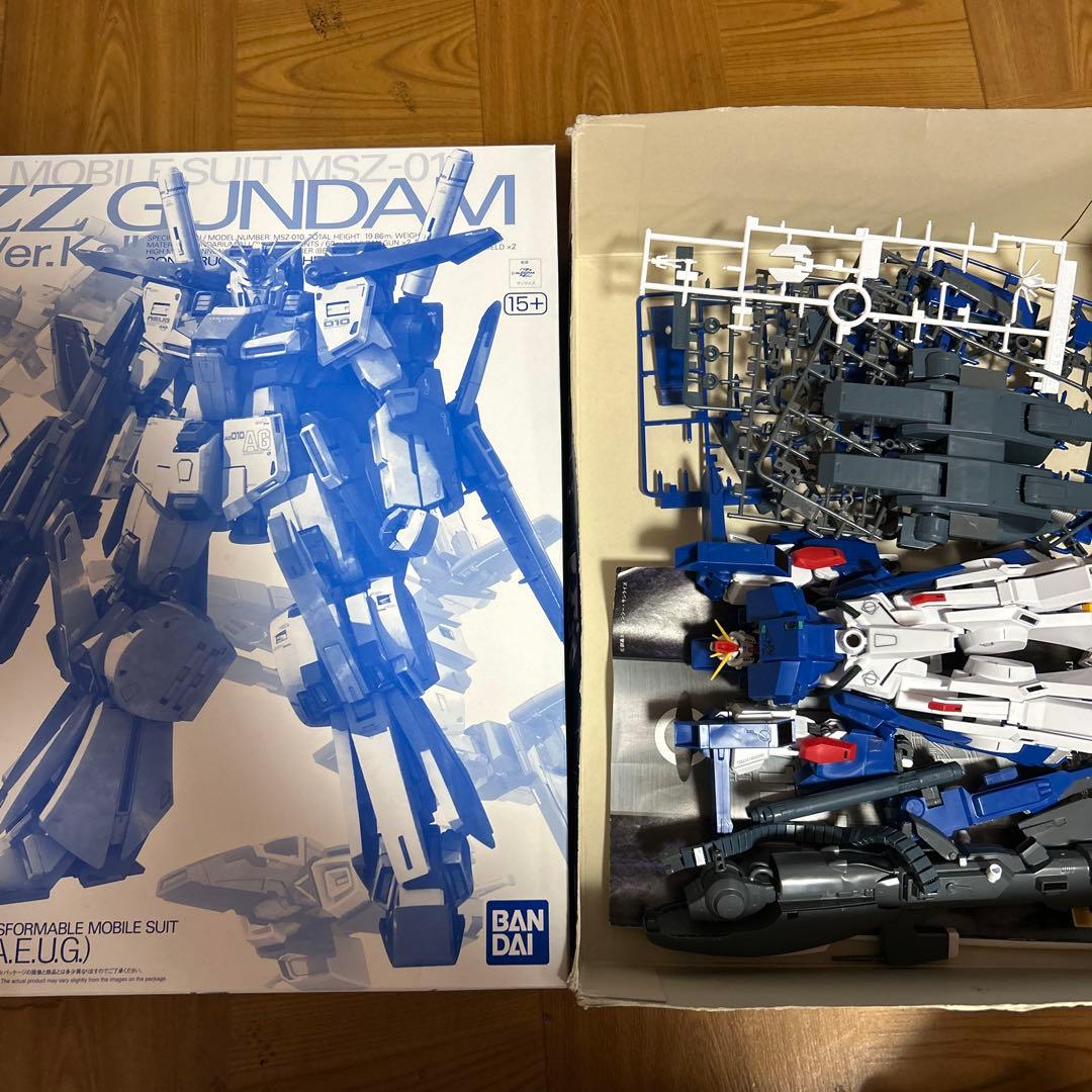 ガンプラ ガンダム MGダブルゼータZZ GUNDAM Ver.Ka HGRG