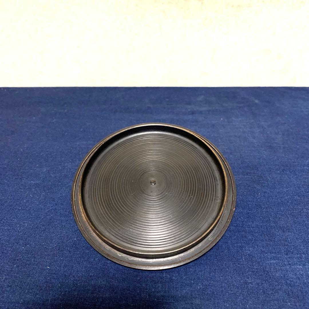 風炉 茶釜 電熱器 唐銅朝鮮風炉釜 野々田製電熱器 敷板 茶道具 お点前道具