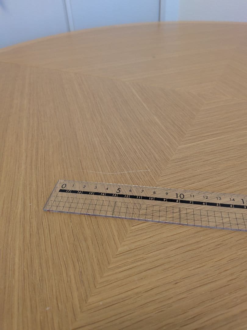 カンディハウス ルントオム D EXテーブル φ105 美品