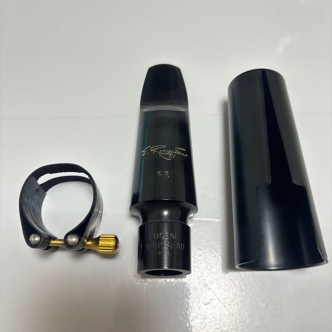 ルソー バリトンサックスマウスピース 5R リガチャーキャップ付き