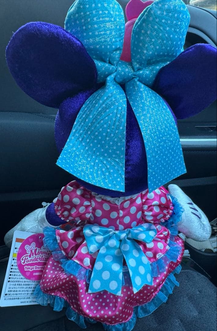 お顔厳選！ミニーのファンダーランド パルパルーザ ぬいぐるみ