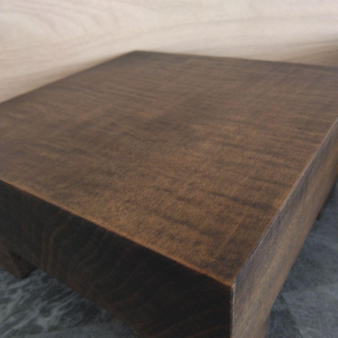 無垢材スピーカースタンド　一対