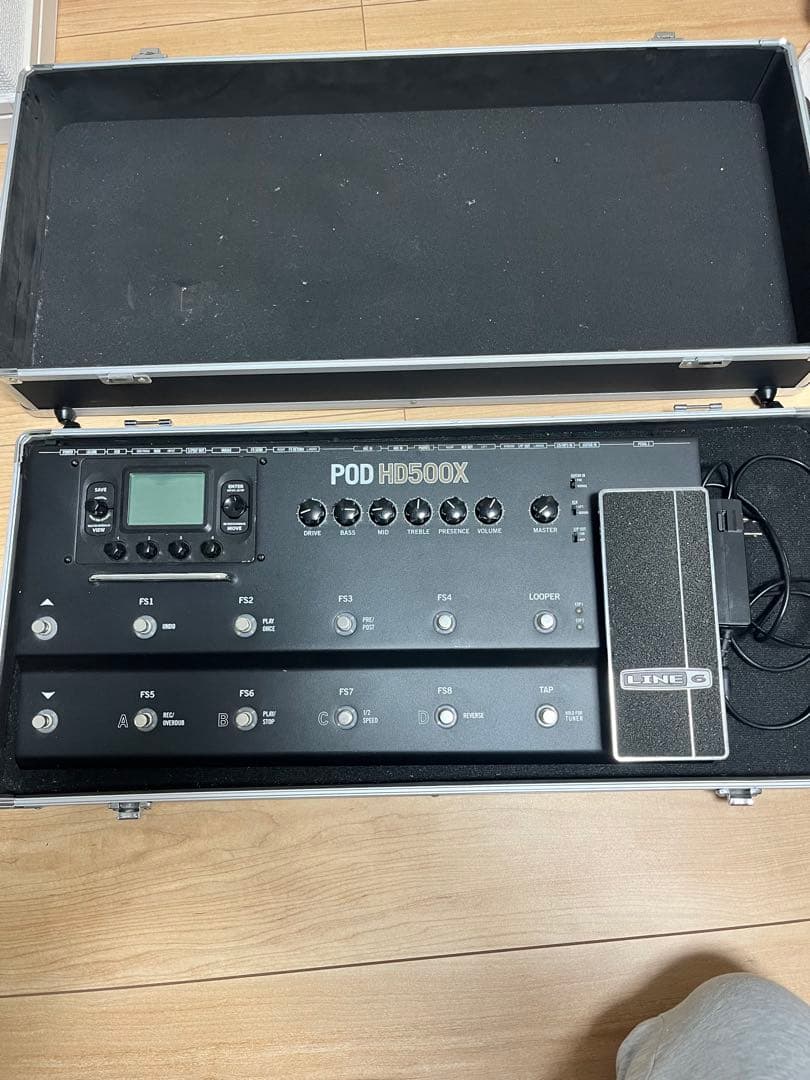 line6 hd500x ハードケース付き