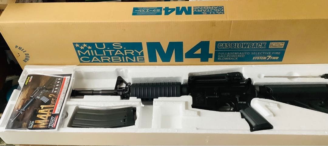 KSC M4A1 ver.2 18歳以上ガスブローバック