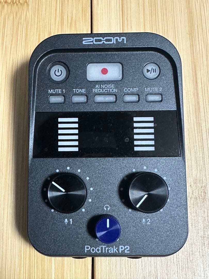 Zoom PodTrak P2 USBインターフェース