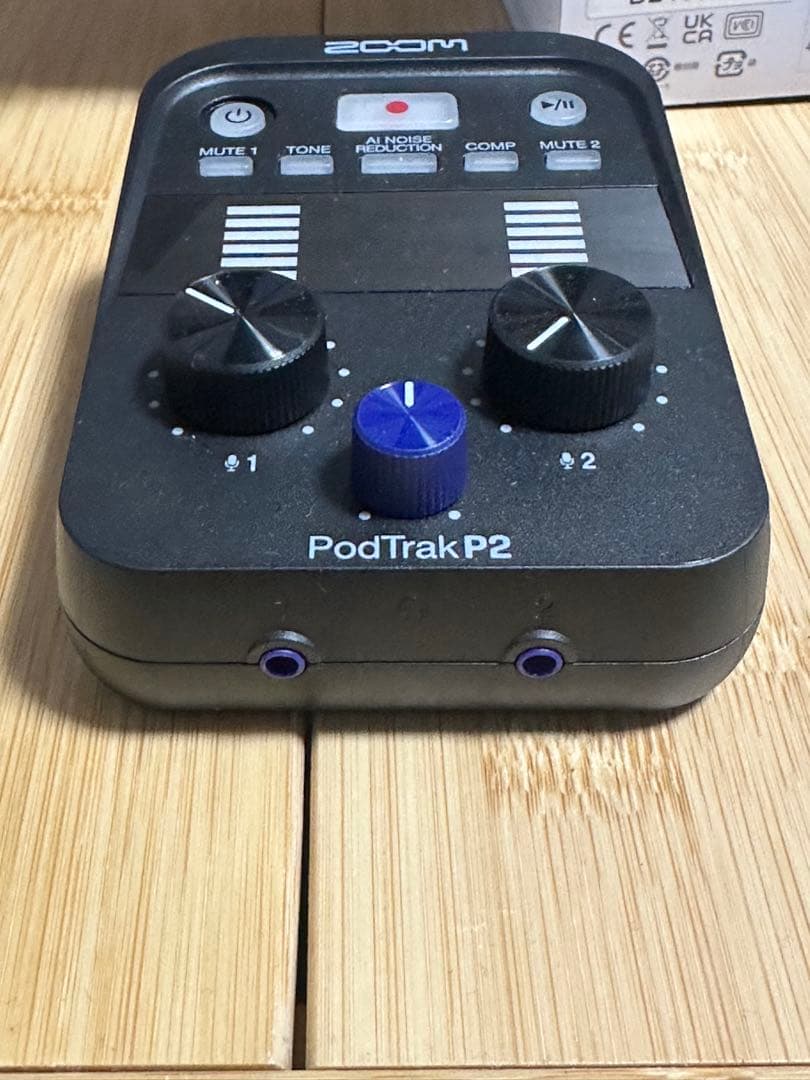 Zoom PodTrak P2 USBインターフェース
