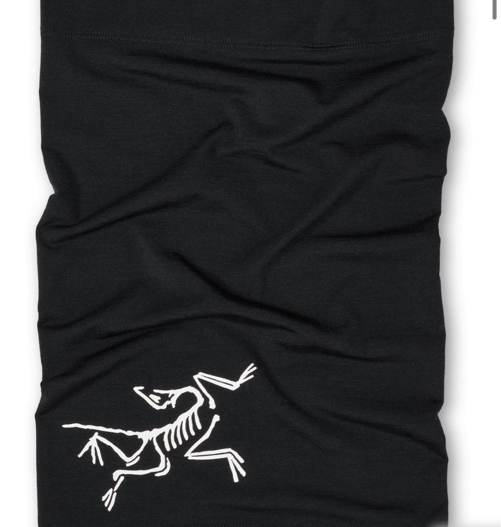 ARC’TERYX アークテリクス　サトロメリノ　ネックゲイター　黒　新品