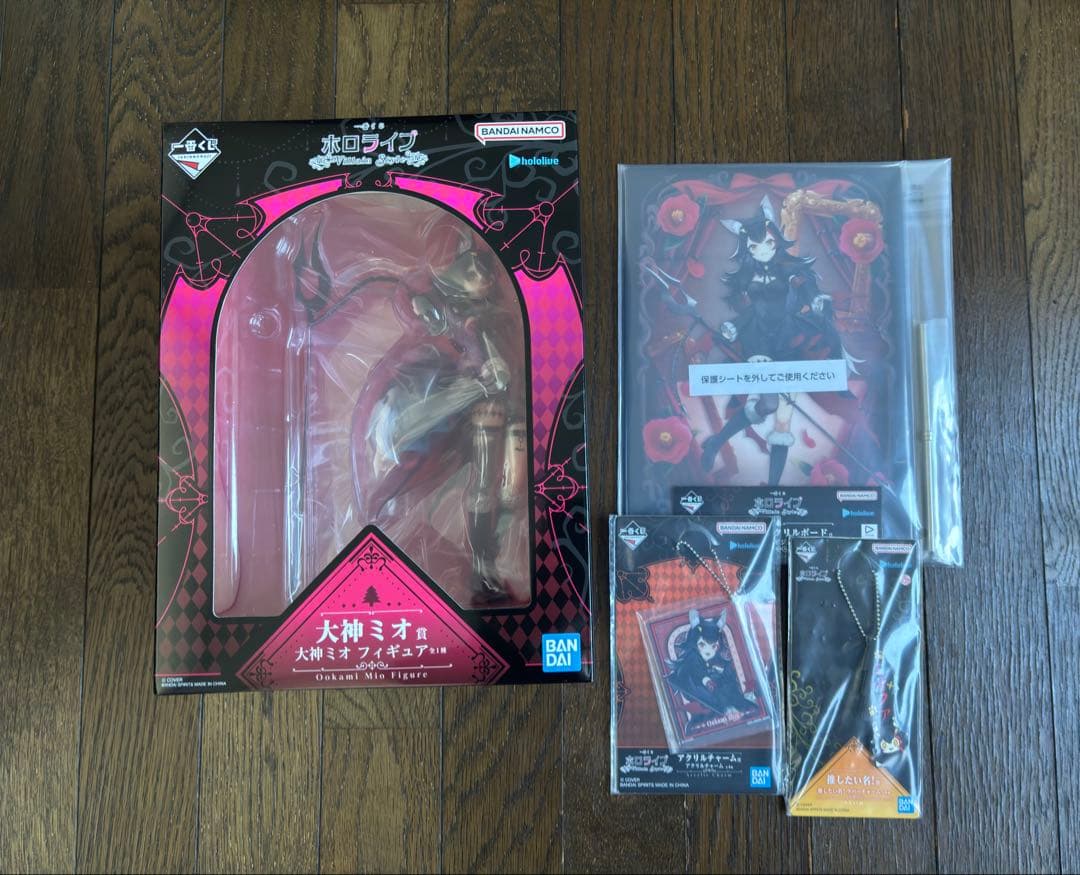 一番くじホロライブVillain Style 大神ミオ フィギュア セット