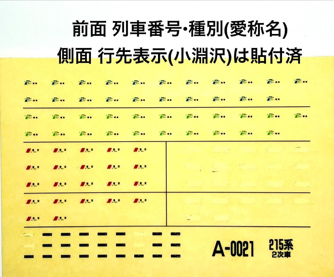＊絶版 精巧モデル＊215系2次車 ”ホリデー快速ビューやまなし”10両セット