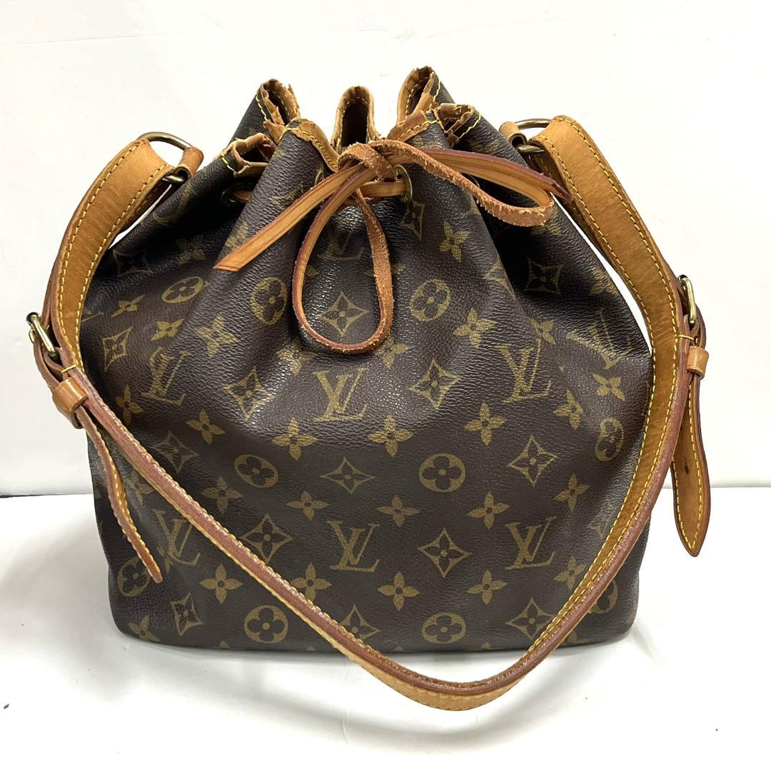 ルイヴィトン ショルダーバッグ M42226 肩掛け プチノエ モノグラム 中古