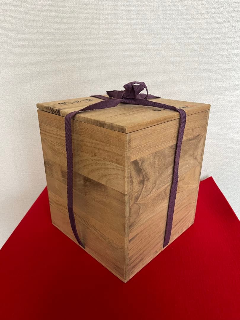 【大型作品】柳雨軒 三代 人間国宝 徳田八十吉  (正彦銘) 花入 管理T182