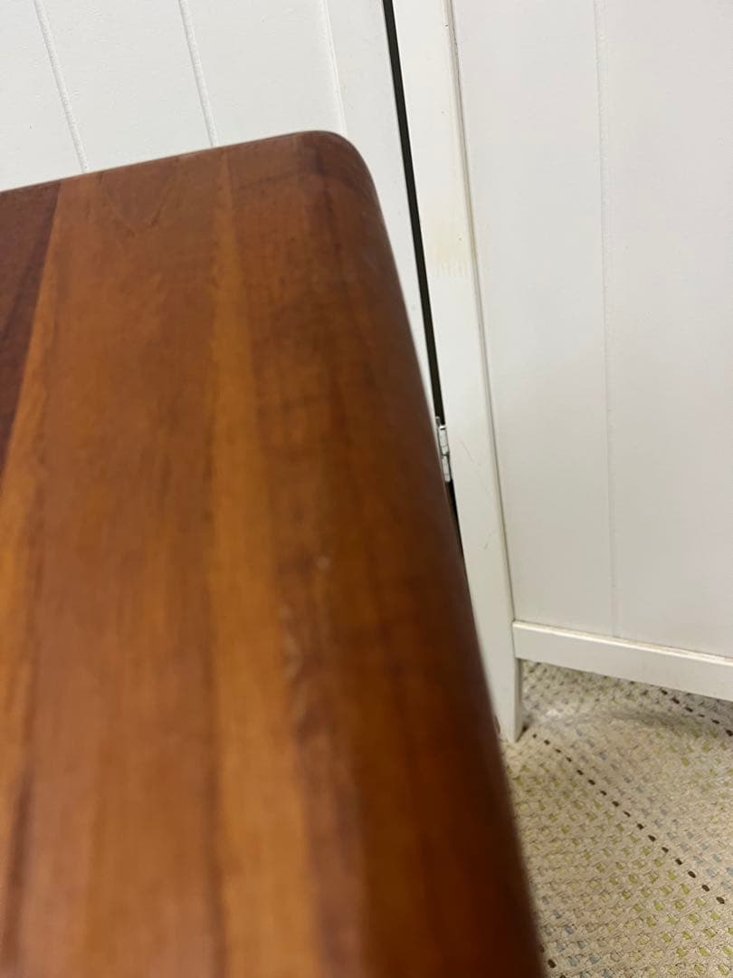 送料込み！　チーク無垢　サイドテーブル　ローテーブル　花代　北欧　ビンテージ