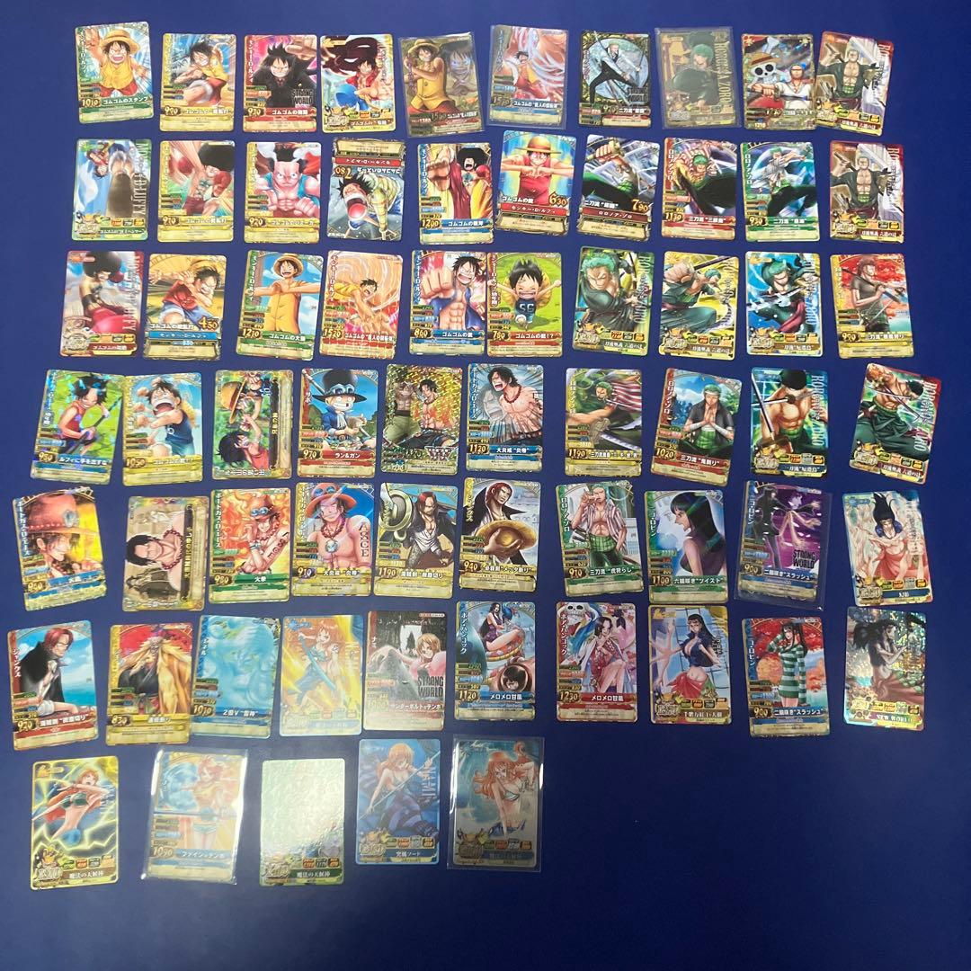 大量ワンピースベリーマッチ　まとめ売り ワンピーベリーマッチ　カードダス　ルフィ