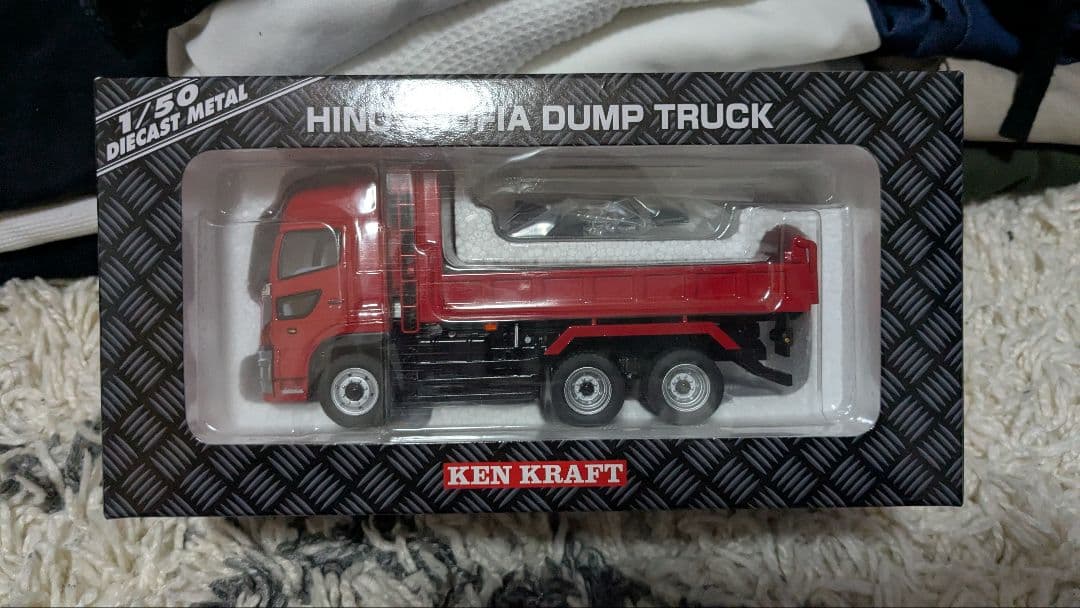 KEN KRAFT HINO ダンプトラック 1/50