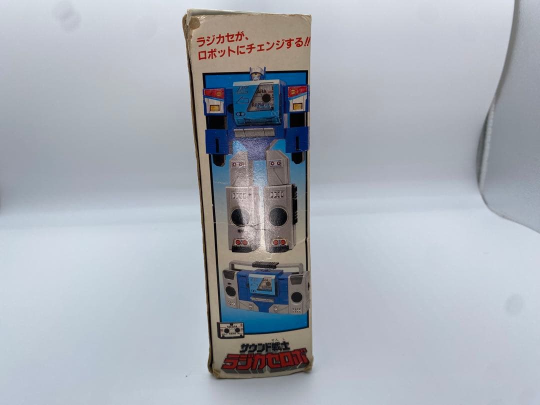 TAKARA タカラ ミクロマン サウンド戦士 ラジカセロボ 箱付属 当時物