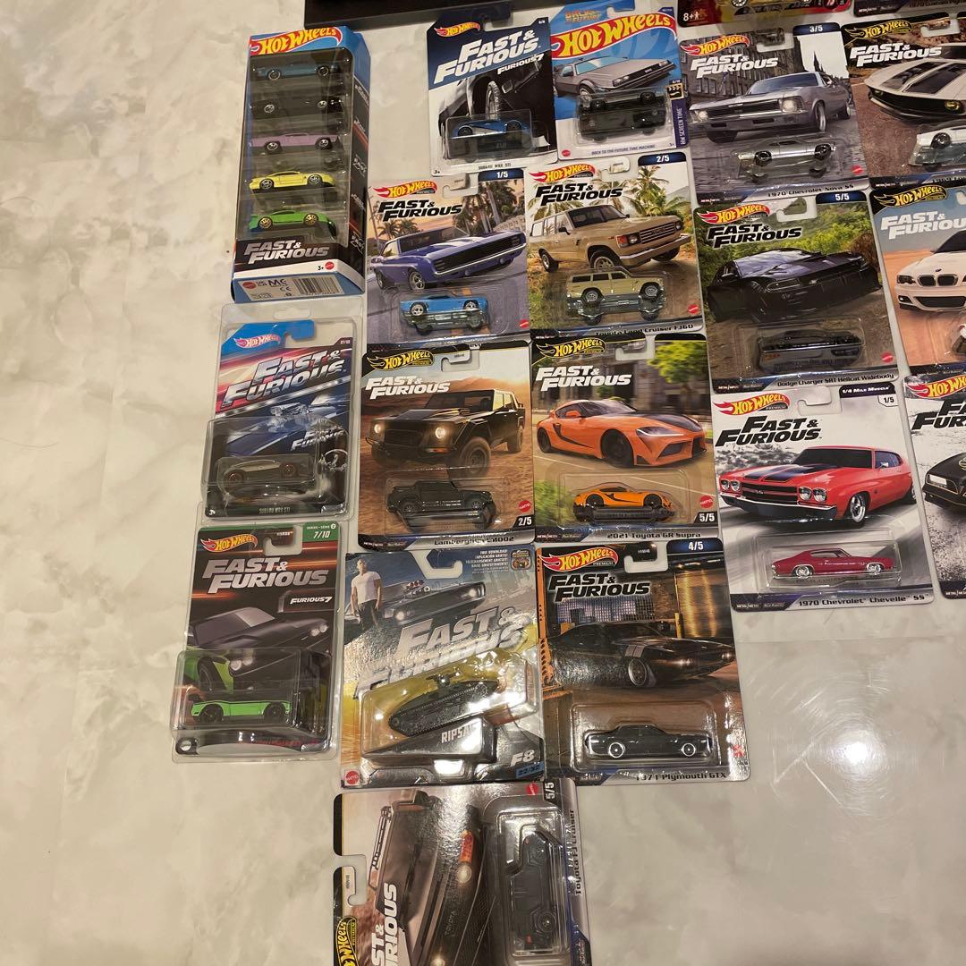 150種フルコンプリートHotWheels ワイスピ ミニカー セット 立駐付き