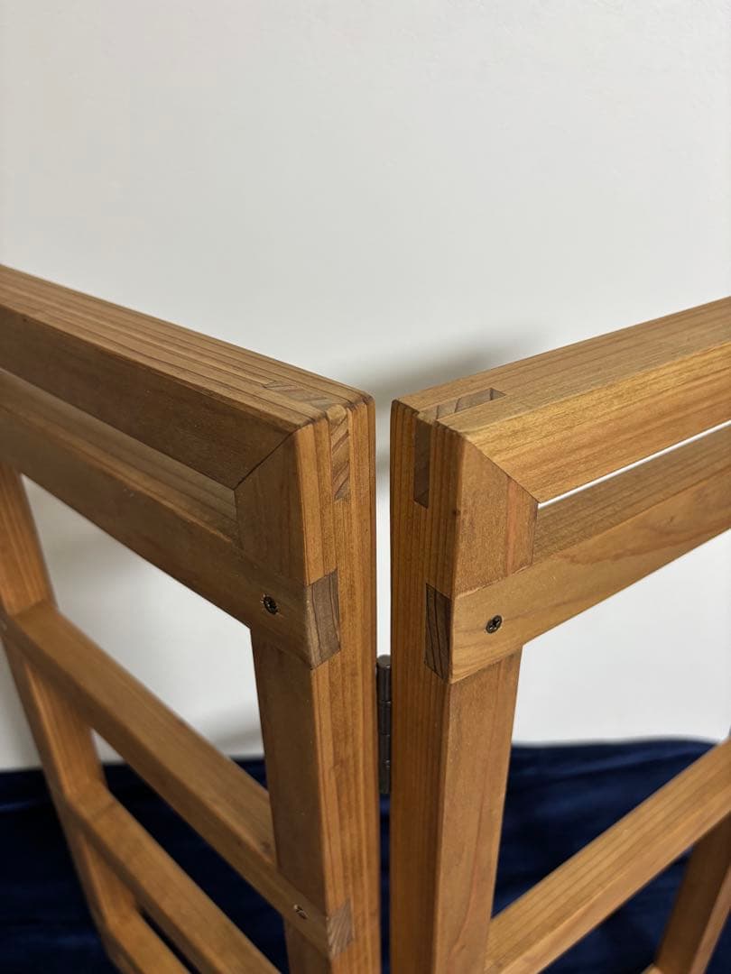 木製折りたたみ棚　　　飾り棚　マルシェ什器